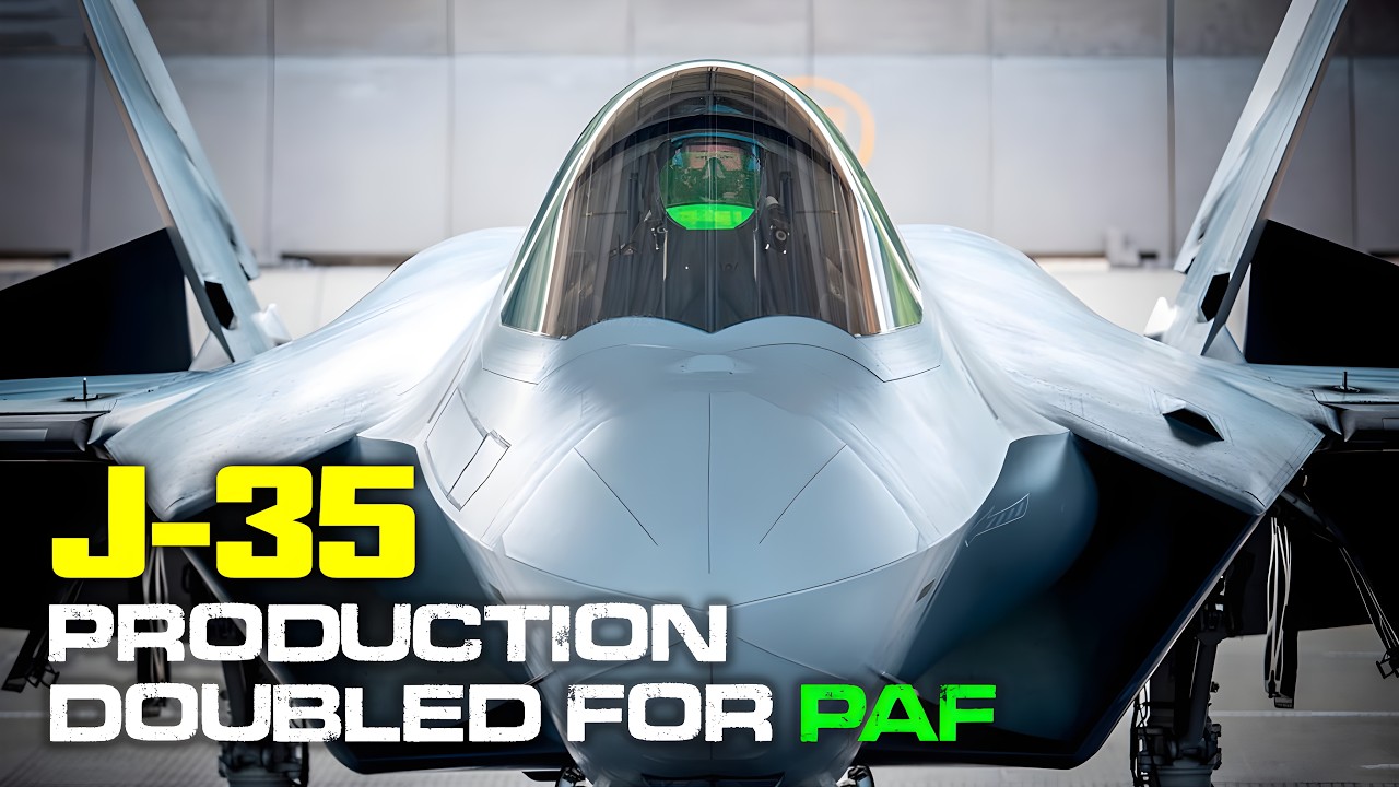 Китай удваивает производство J-35 на фоне подготовки сделки с Пакистаном по истребителям-невидимкам