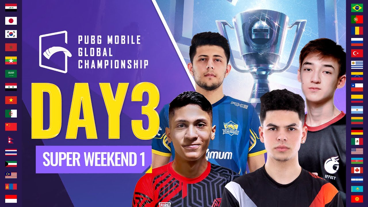 [EN] PMGC 2021 League West | Super Weekend 1 Day 3 | PUBG MOBILE Global Championship