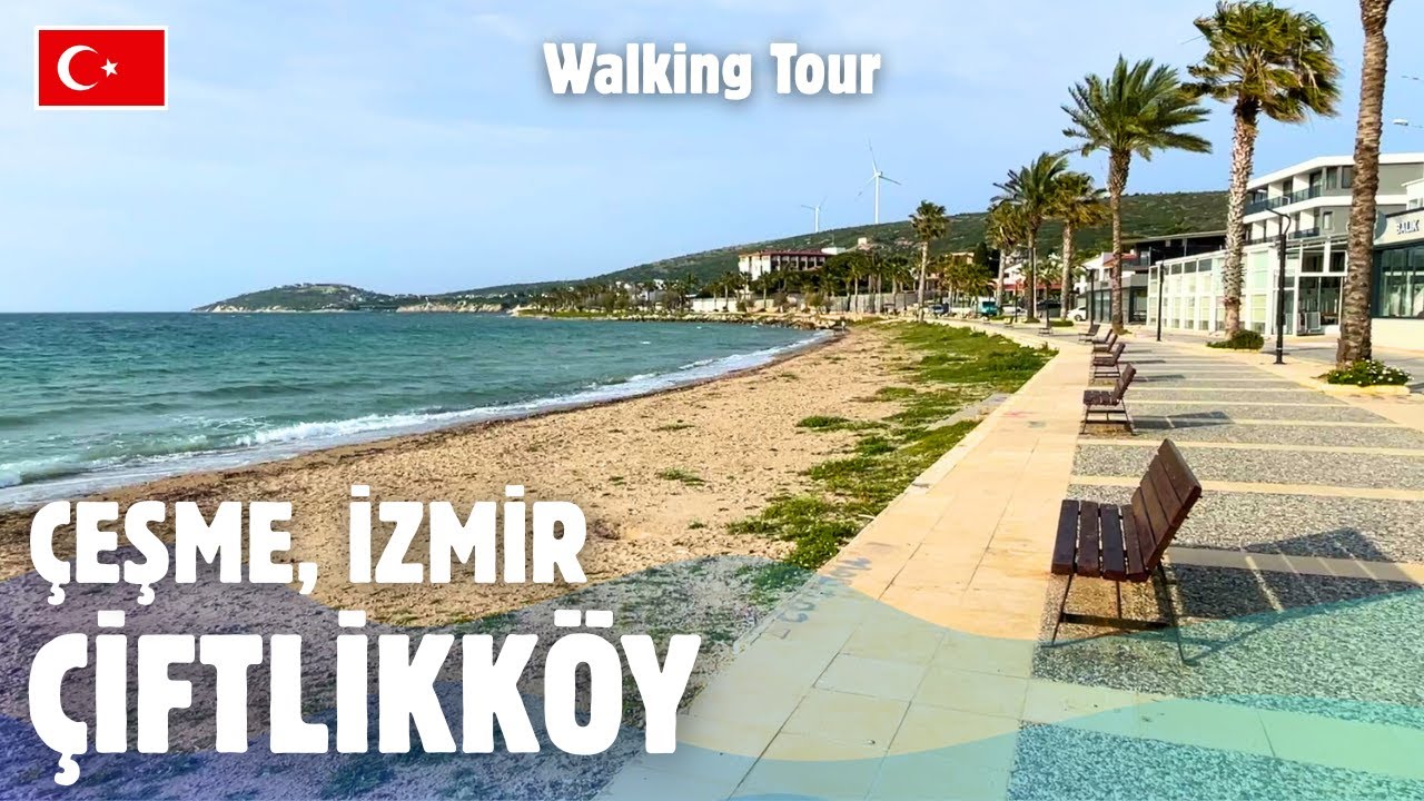 Çiftlikköy, Çeşme – İzmir Sunset Walking Tour | Huzurlu Bir Gün Batımı Yürüyüşü
