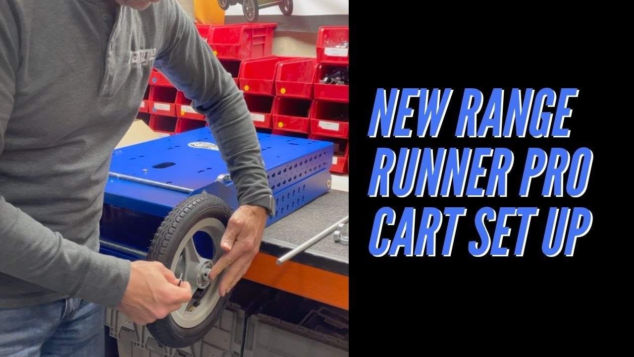 New Range Runner Pro Cart Set Up | Range Tactical Gear