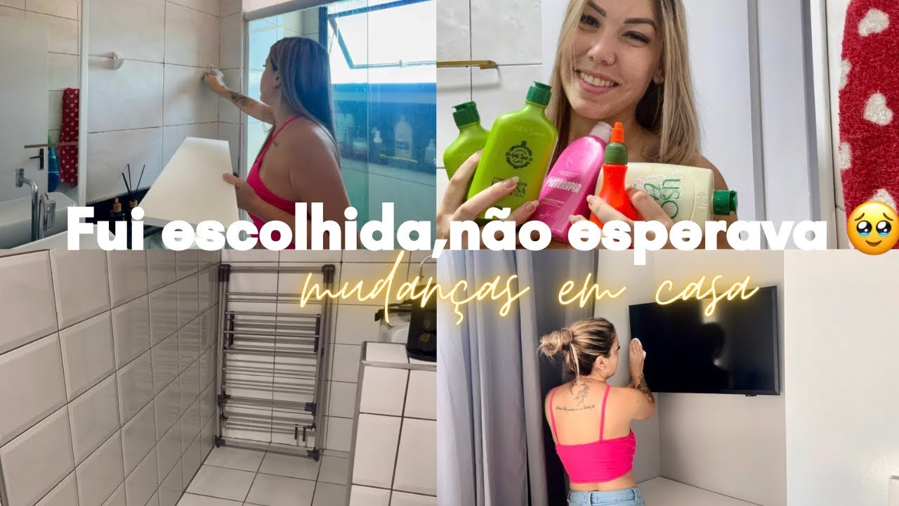 NOVIDADES! Mudei o quarto do meu filho + mudei o banheiro + ficou melhor a lavanderia 🫧🪣💖
