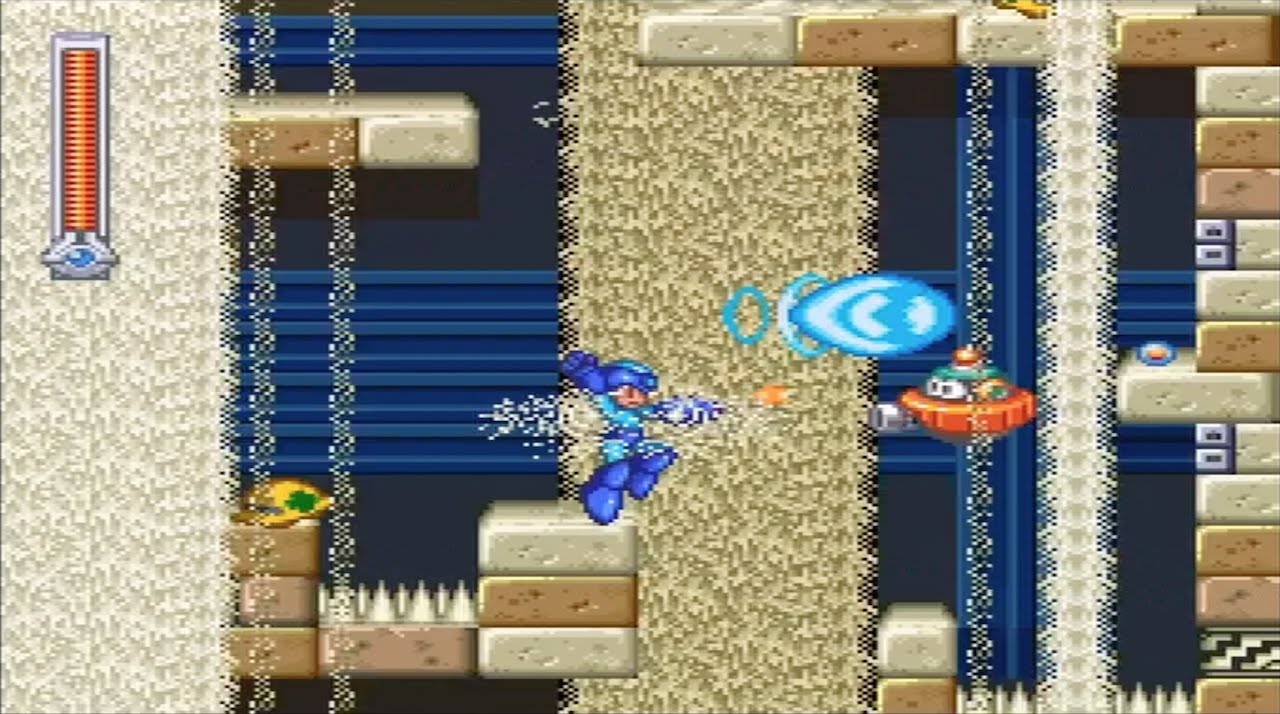Mega Man & Bass: Ground Man Stage (Mega Man)
