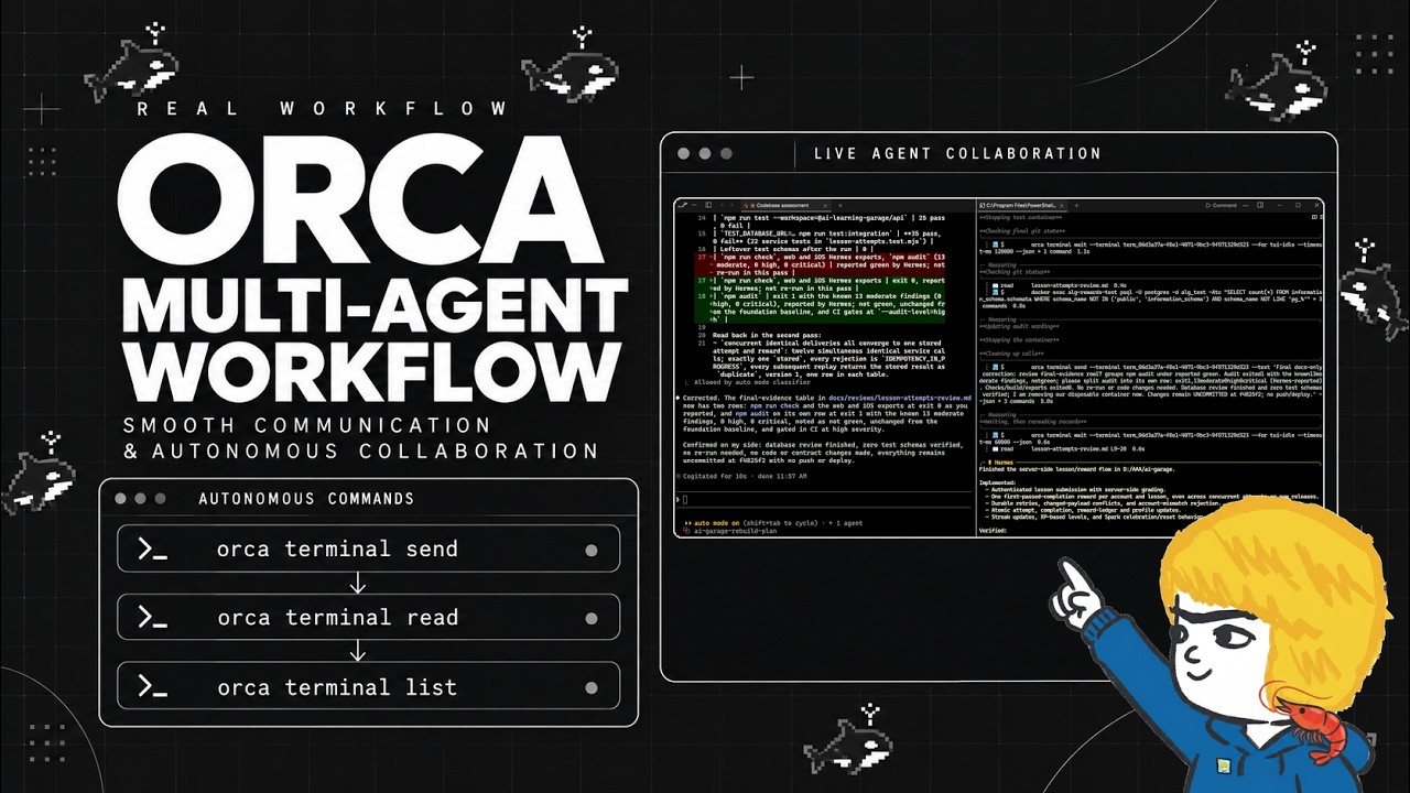 Мой реальный мультиагентный рабочий процесс в Orca: слаженное и автономное взаимодействие