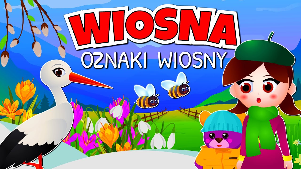 Ala i OZNAKI WIOSNY film edukacyjny dla dzieci 🌷🌷🌷