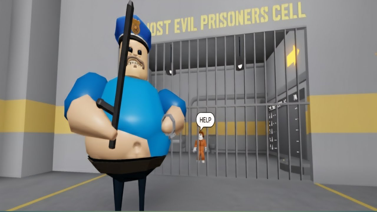 Can I escape from this Barry cursed prison!Oh no😡