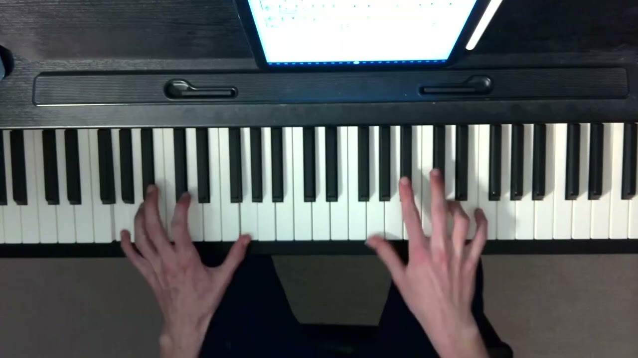 sightreading the hamilton keyboard score