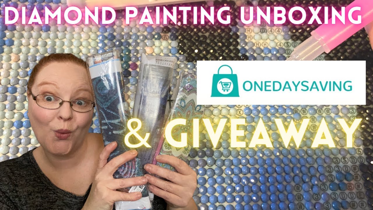 DIAMOND PAINTING UNBOXING / ONE DAY SAVING