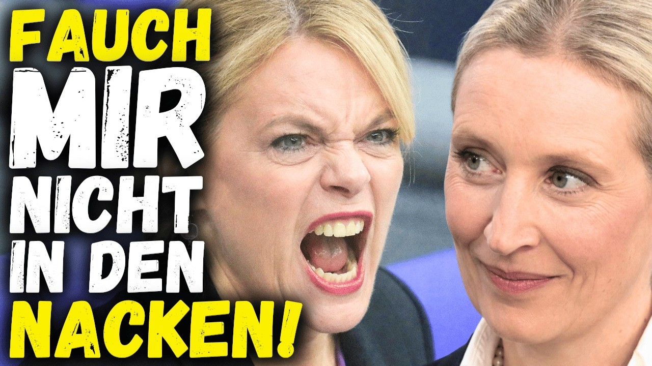 PL&Ouml;TZLICH ST&Uuml;RZT SICH KL&Ouml;CKNER AUF ALICE WEIDEL!? AfD FASSUNGSLOS!