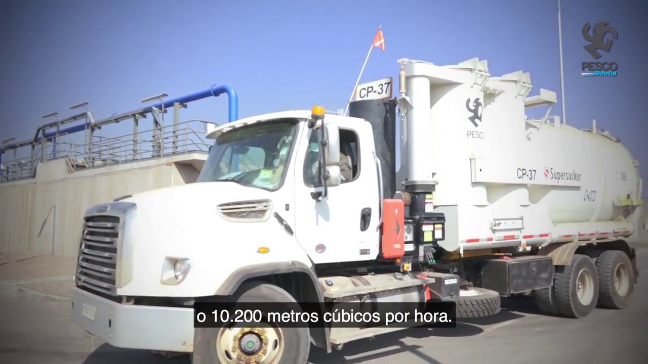PESCO Rental - Camión SuperSucker