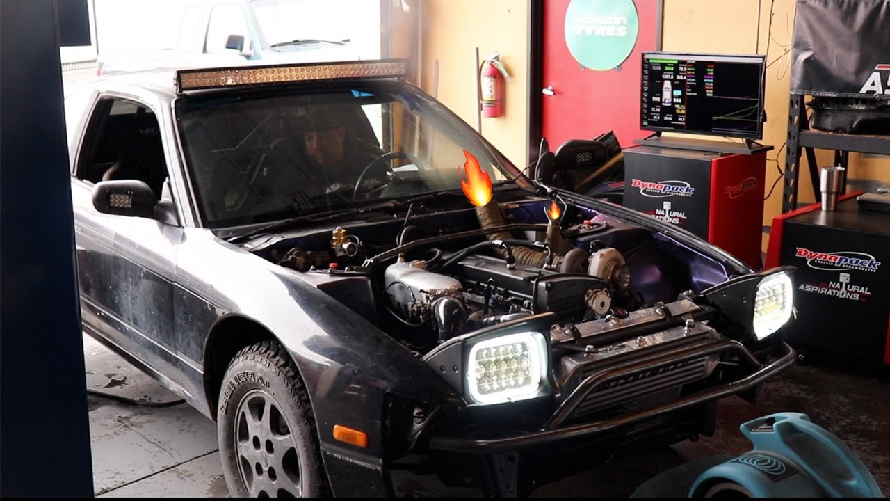 Big Turbo RB Rally S13 On The Dyno!!!
