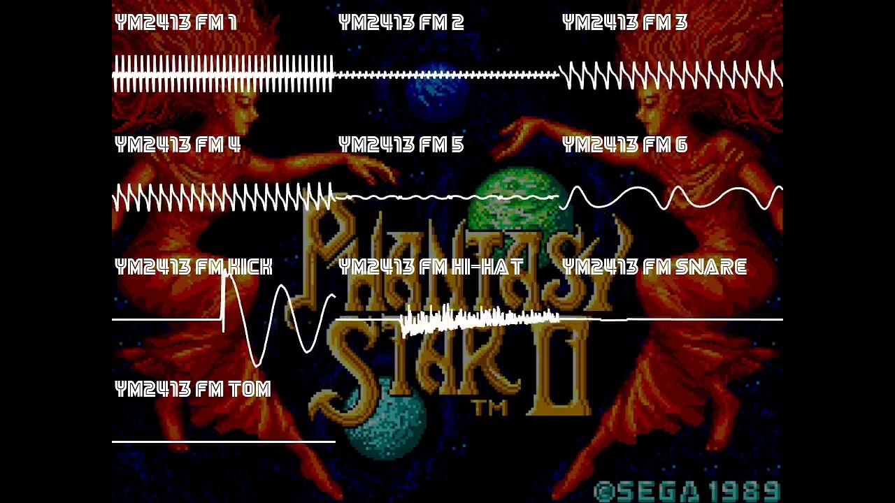 Phantasy Star II - Mystery - Master System FM Remix [YM2413]
