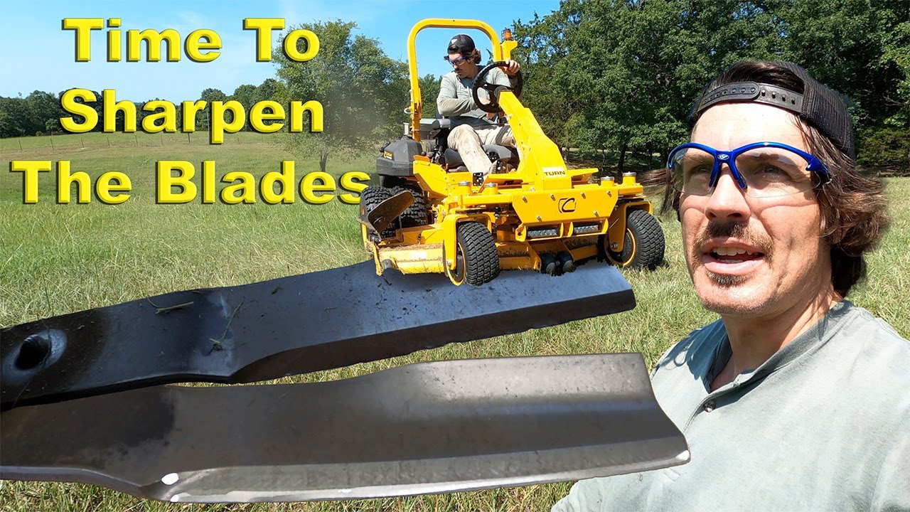 Sharpening  Blades - Cub Cadet Pro Z 972 SDL