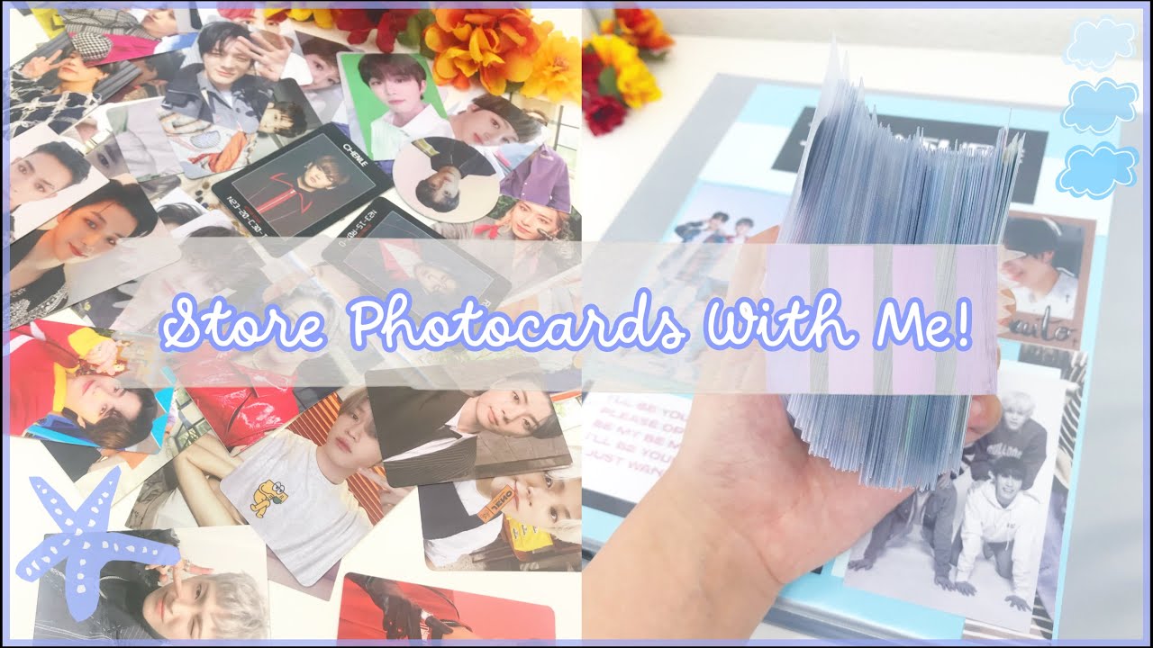 Store kpop photocards with me (asmr edition): treasure, nct, ateez, oneus, onewe, & more