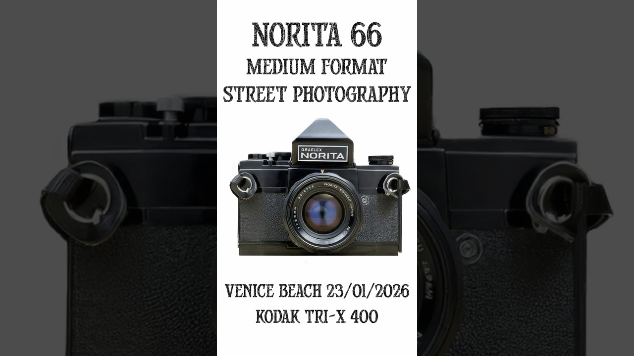 Venice Beach, Norita 66, Medium Format Film Photography #streetphotography #blackandwhitephotography