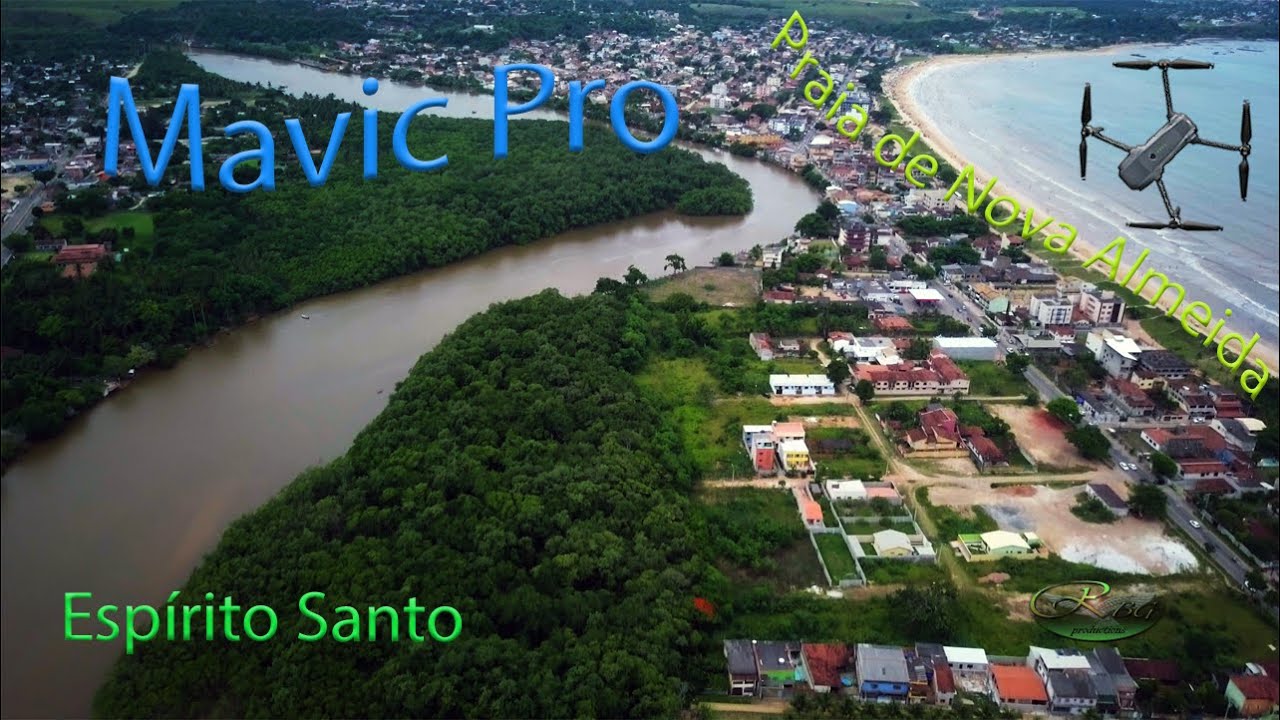 Filmagens Aéreas -:|:- Praia de Nova Almeida (ES)