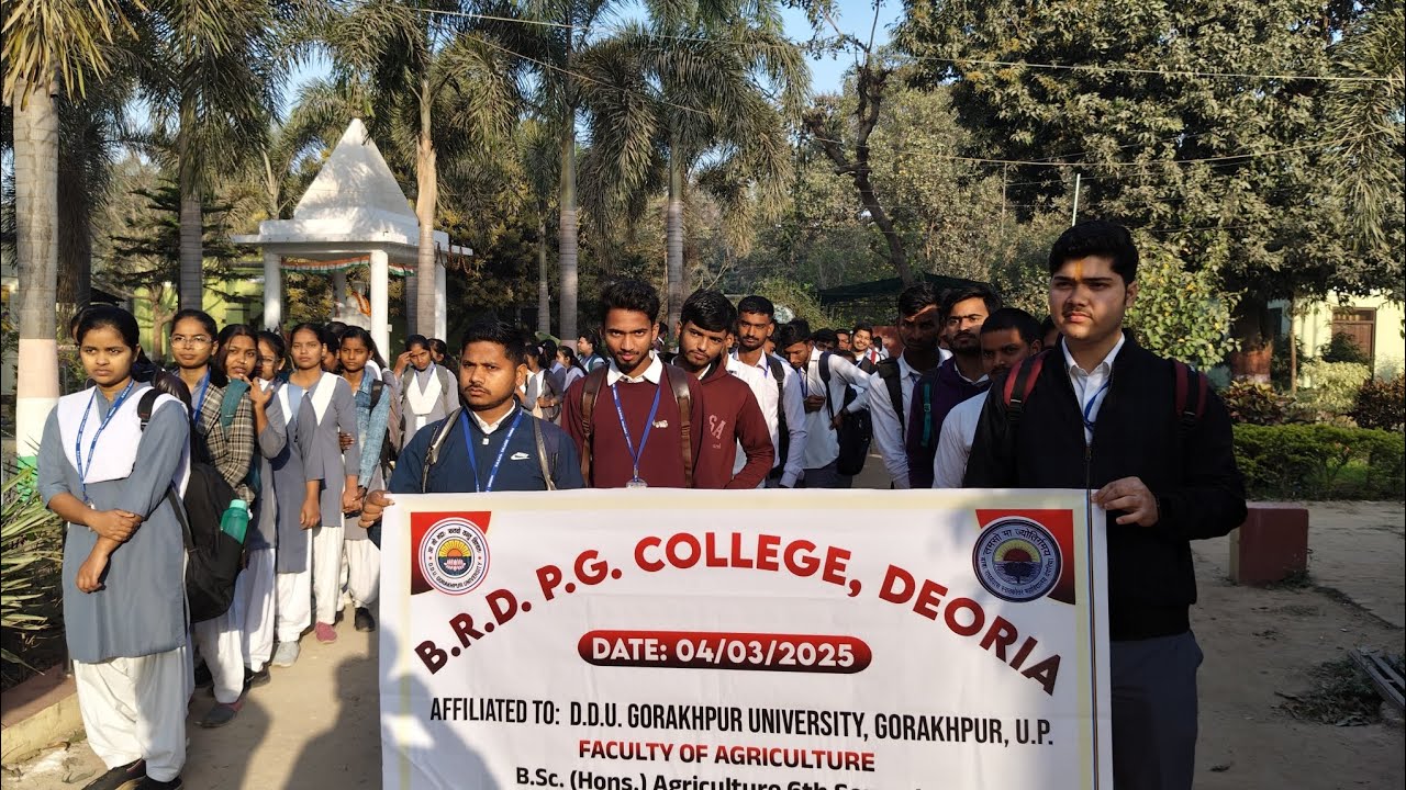 BRD PG College| Educational Tour 2025 | Agriculture 6th Semester #agriculture_student