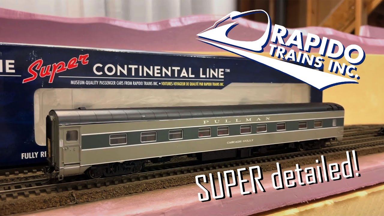 Rapido Super Continental Line Passenger Car Review
