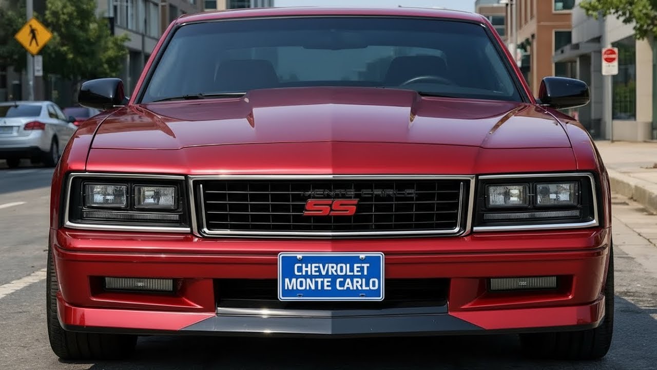 Is This the Best American Coupe of 2026? Chevrolet Monte Carlo Concept