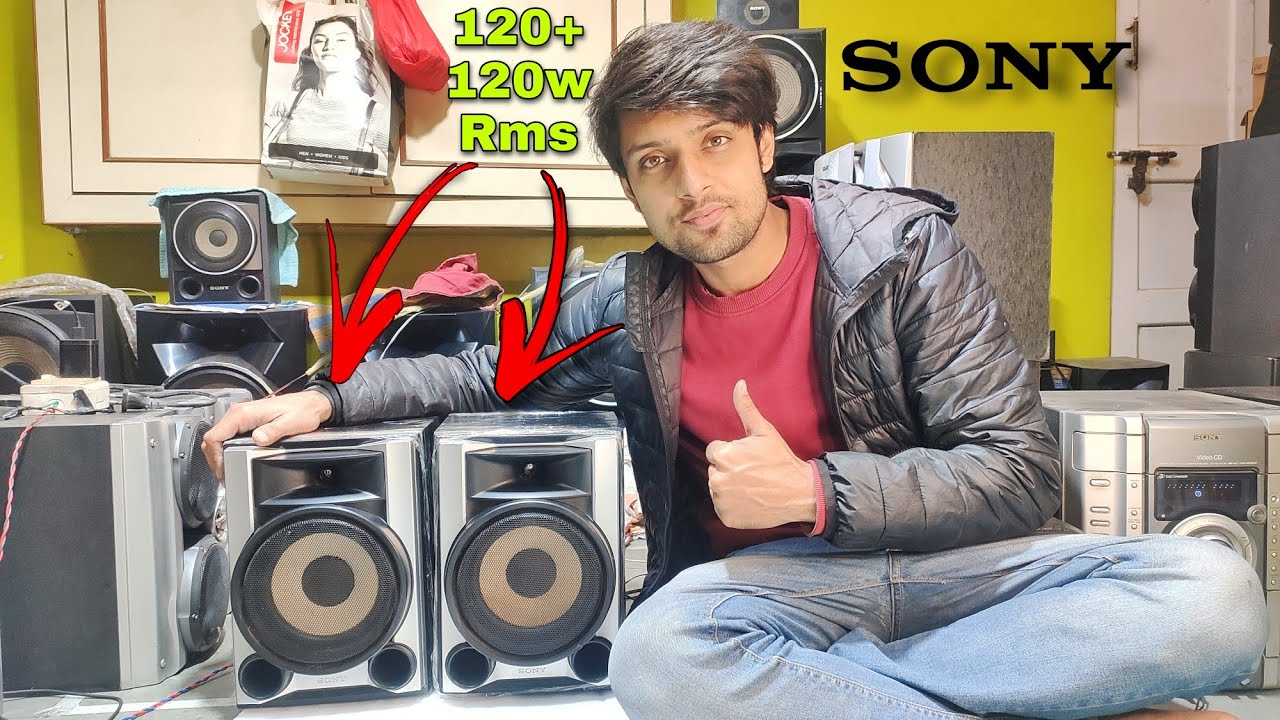Sony Speaker 120+120w Rms Amazing🤩😍 sound Quality 💝