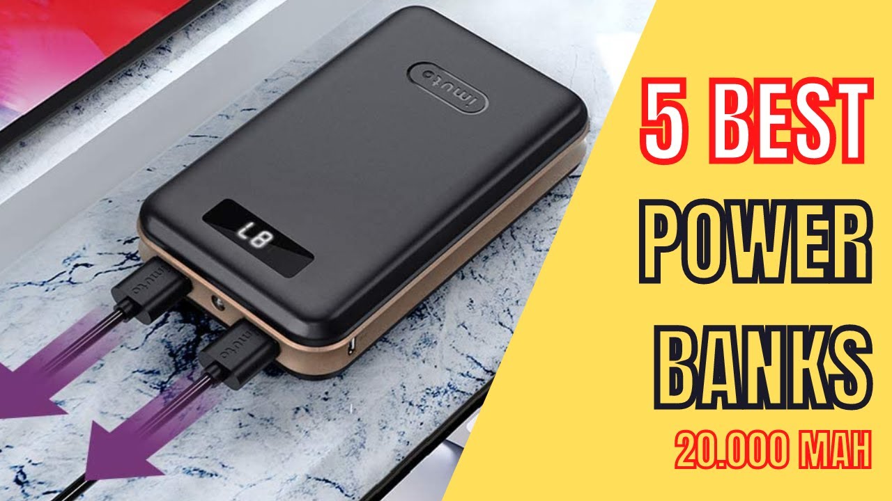 5 Best 20000 mAh Power Banks of 2023
