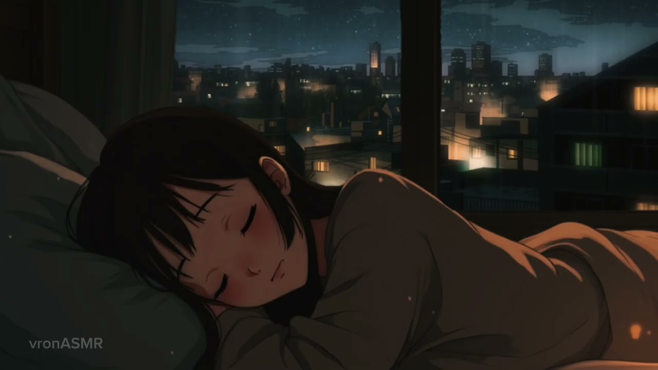 Quiet Night Rain 🌧️ Relaxing Sleep Sounds 😴