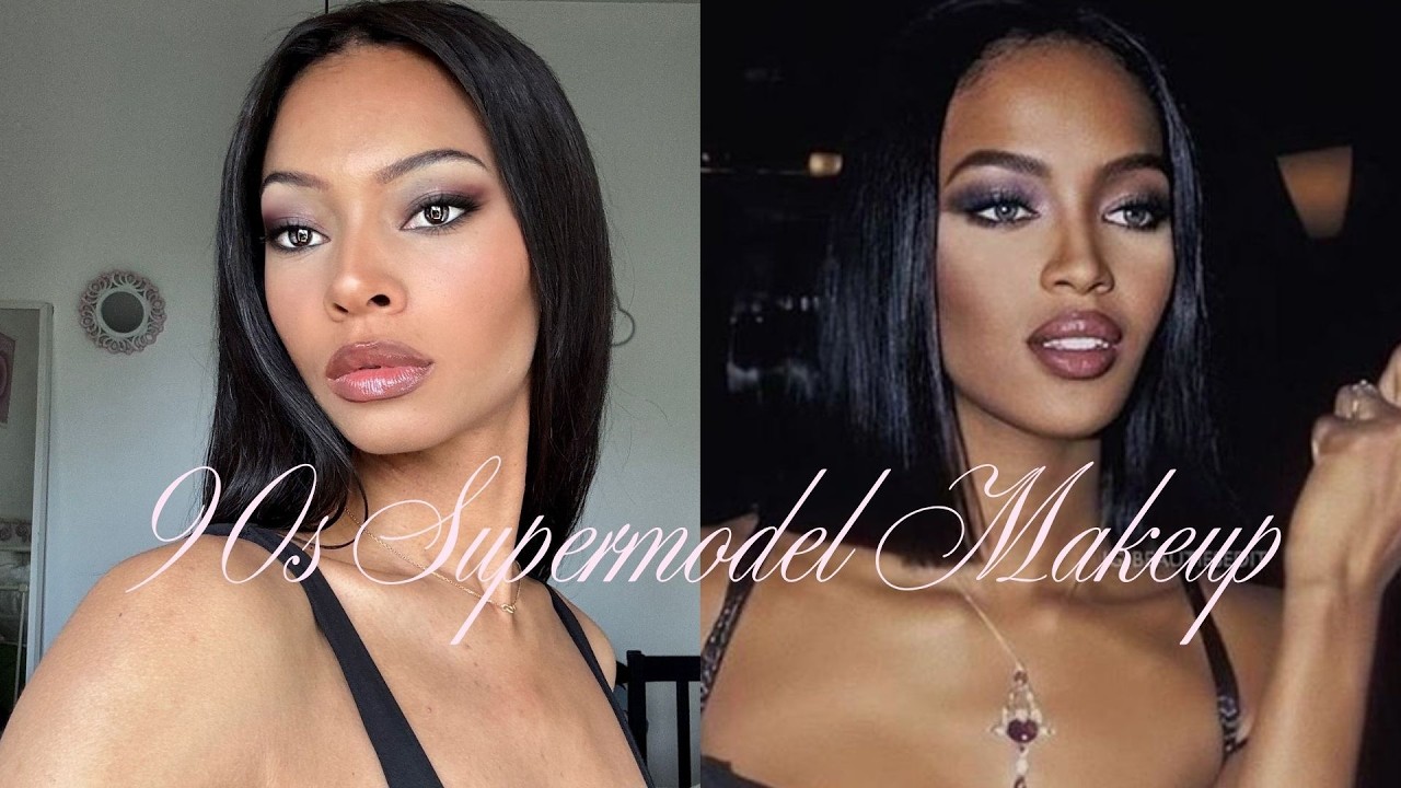 ♡ 90s Supermodel Makeup ♡