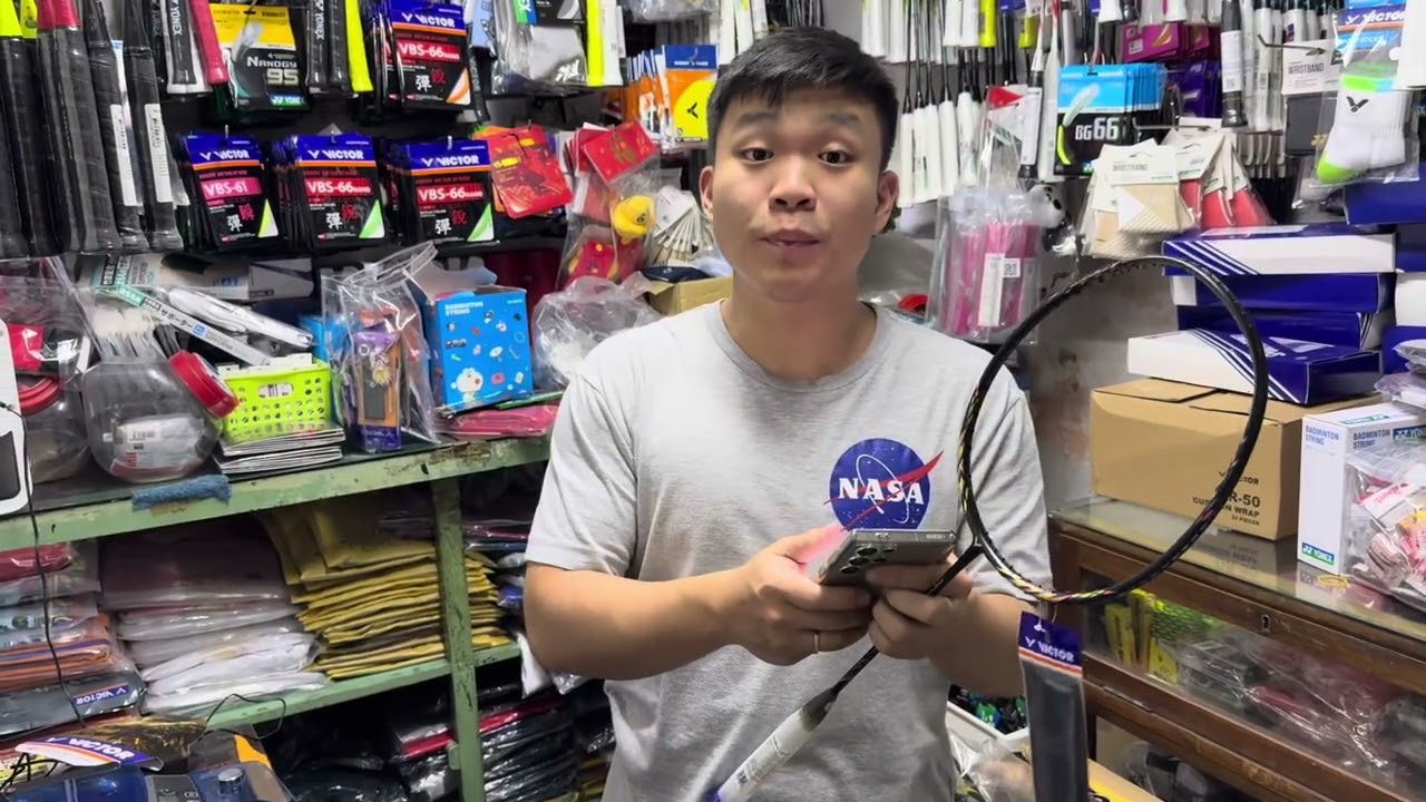 Review Raket Terbaru Victor , Harga Mid , Model HighEnd😁. THRUSTER K RAPTOR , mewahh & keren
