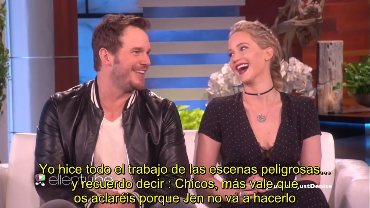Jennifer Lawrence + Chris Pratt - Mejores momentos - SUBTITULADO ESPAÑOL