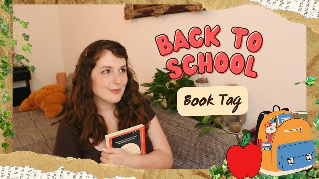 🍎✏️📚 back to school book tag