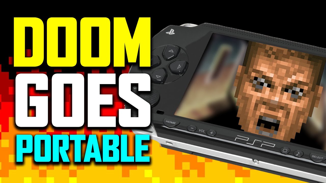 Classic Doom on the PlayStation Portable (PSP)