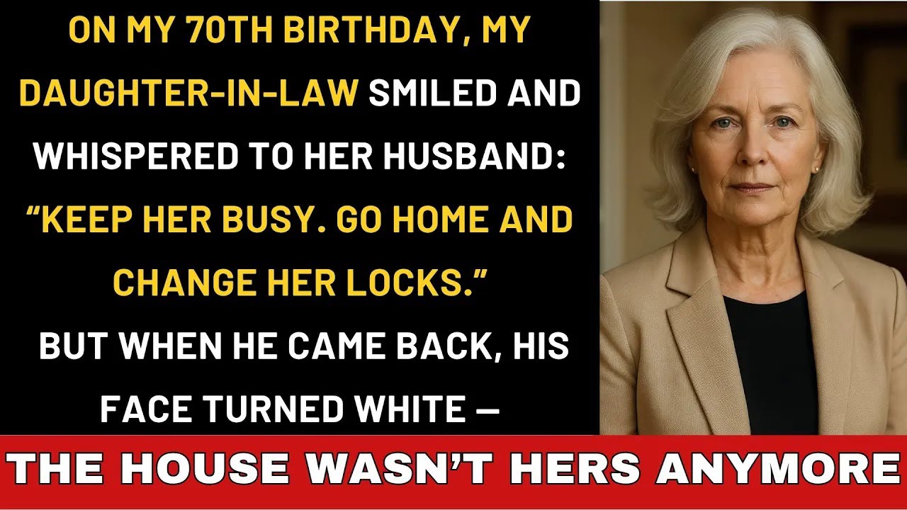 On my 70th birthday, My daughter in law told me to stay quiet… But it was about family, Not silen