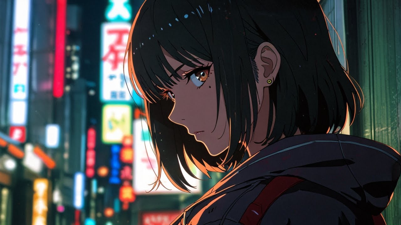 Rainy Night Lofi - Street Reflections Chill Beats for Study & Relax