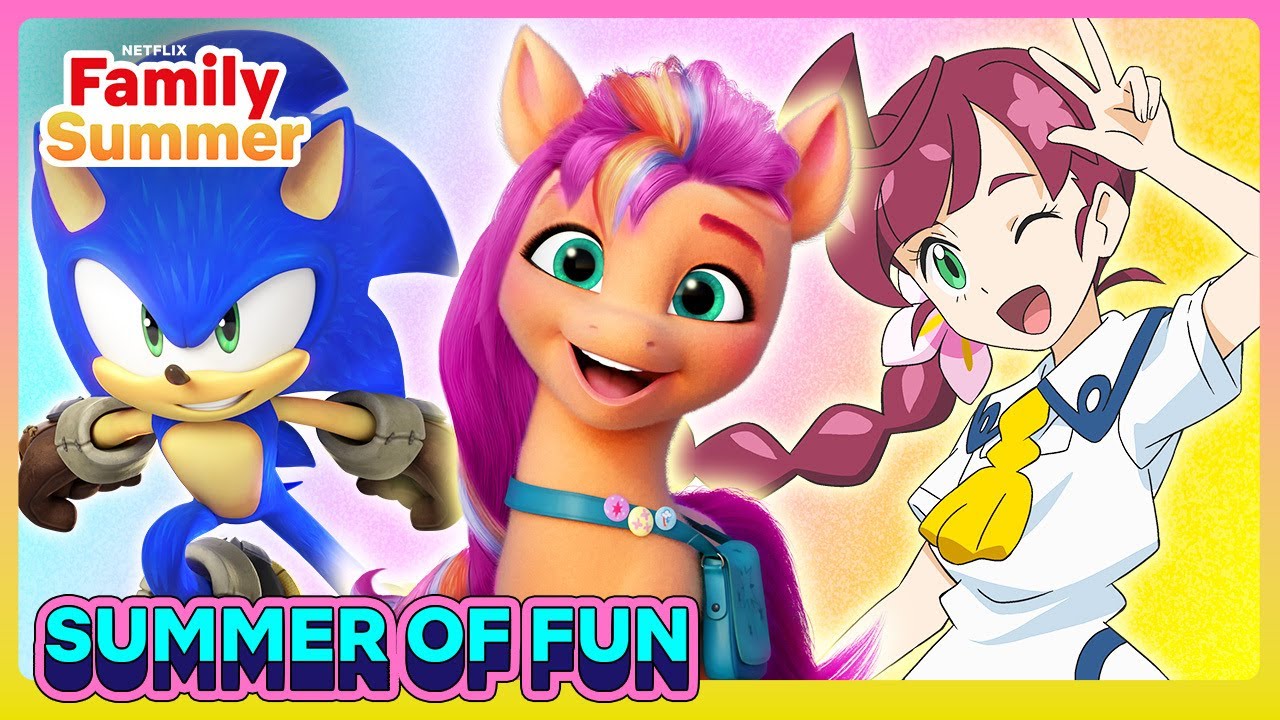 Summer of Fun Sing Along! ☀️🌴 Pokémon Journeys, Sonic Prime, & More! | Netflix After School