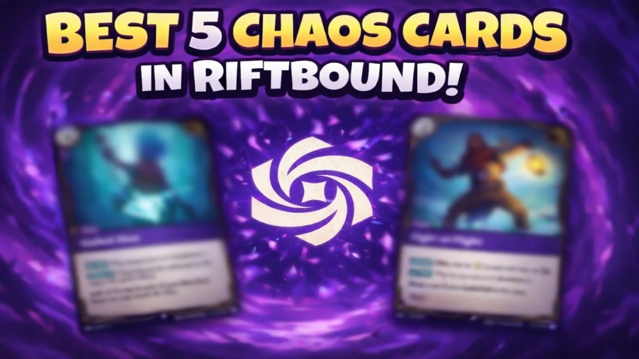 The Best Chaos Cards in Riftbound Right Now