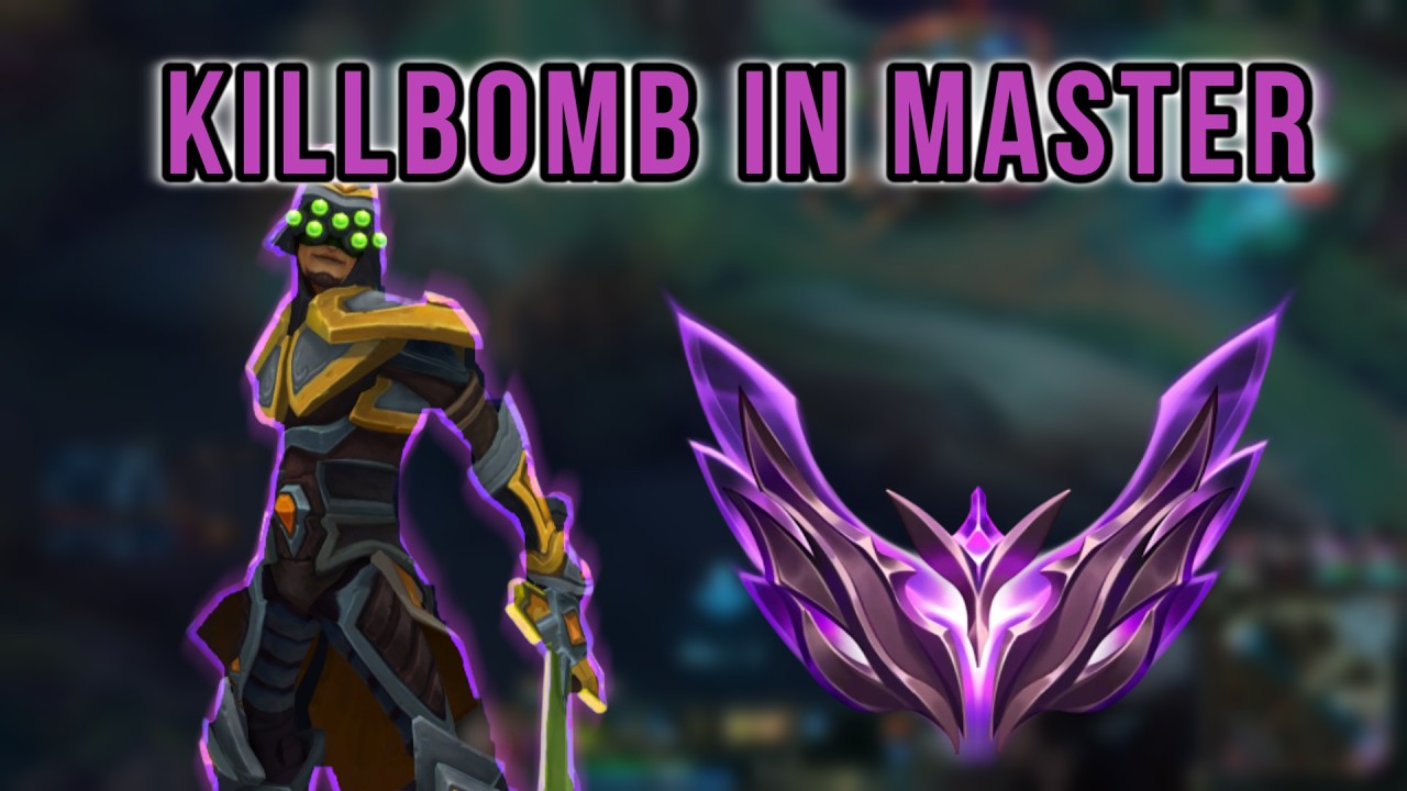 I had to drop a Killbomb in Master to carry my inting team.