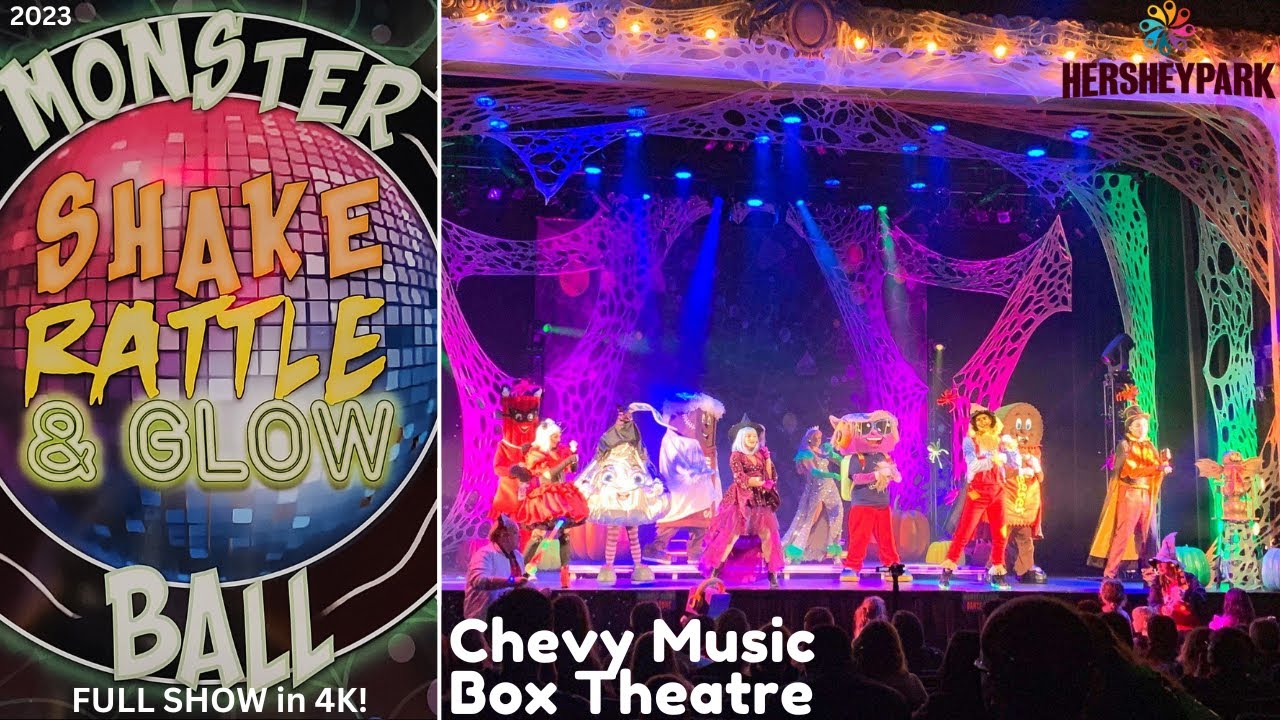 Shake, Rattle, & Glow Monster Ball! FULL SHOW in 4K! Hersheypark! Chevy Music Box Theatre! 2023!
