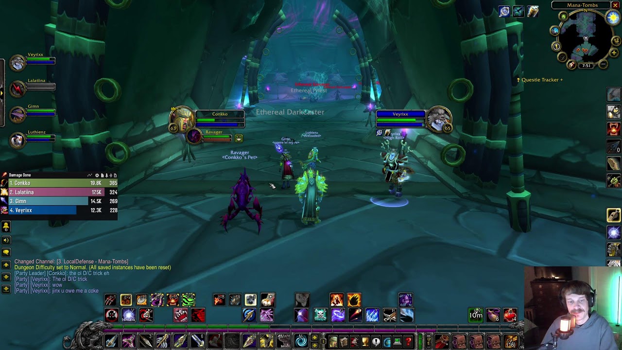 Leveling in Outlands | Rogue / Hunter PVP Server | WoW Classic Anniversary TBC