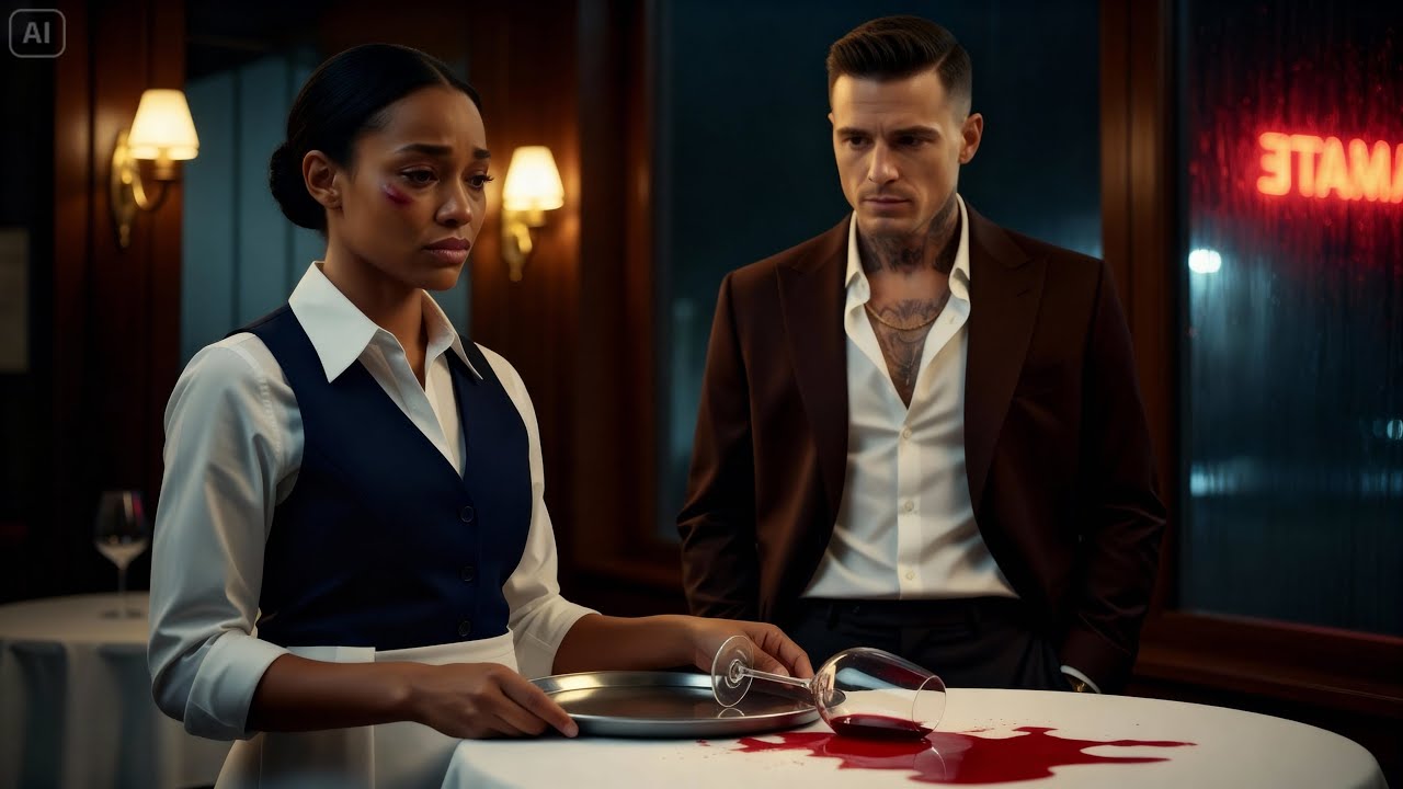 Mafia Boss Saw His Black Waitress Hiding Bruises, What He Did Next Shocked The Entire City