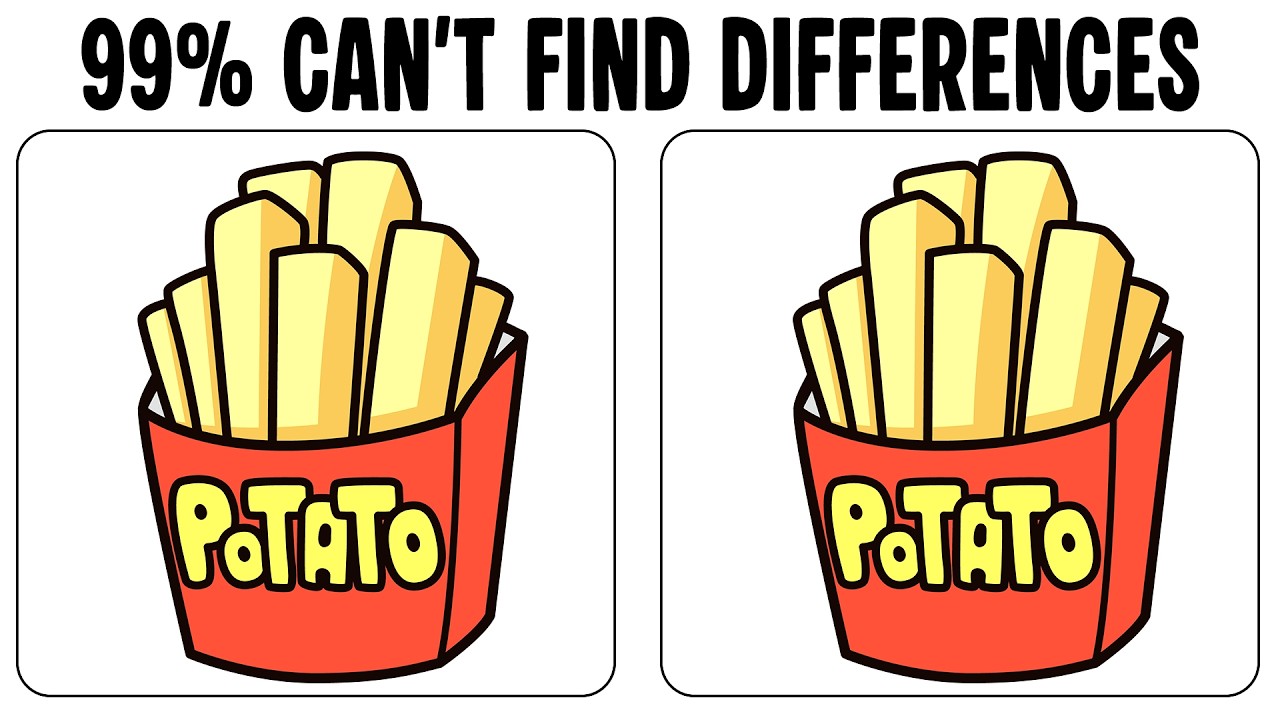 🧩 Spot 3 Differences! Train Your Brain: Harder Than It Looks | Puzzle Land