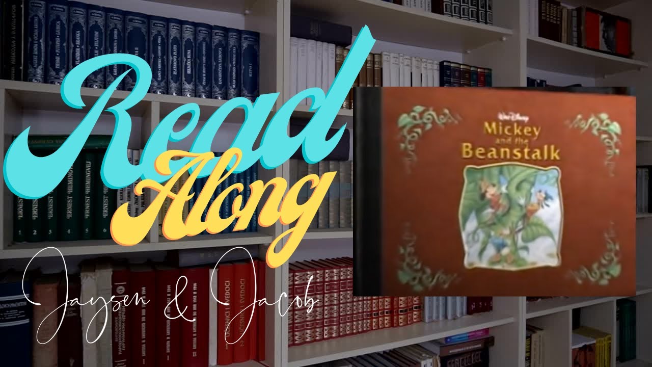 Classic Mickey and the Beanstalk storybook Read Along Story book, Read Aloud Story Books