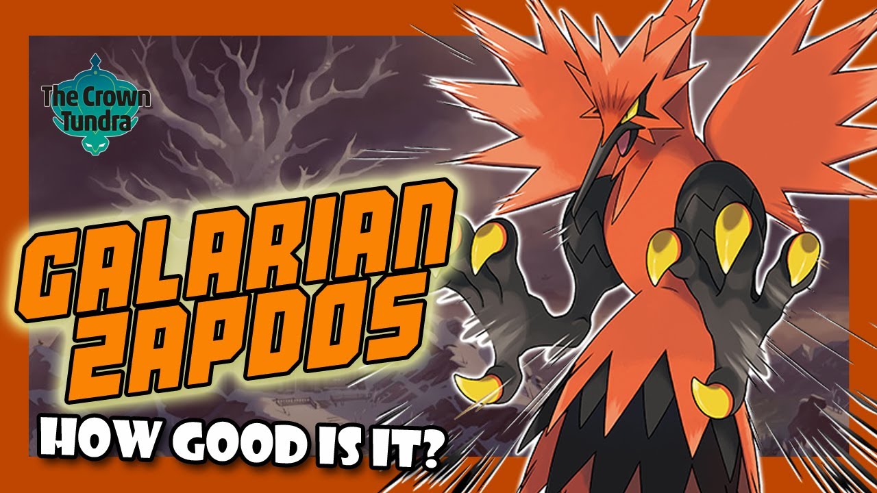 Best Movesets for Galarian Zapdos! - A Competitive Pokemon Moveset Guide