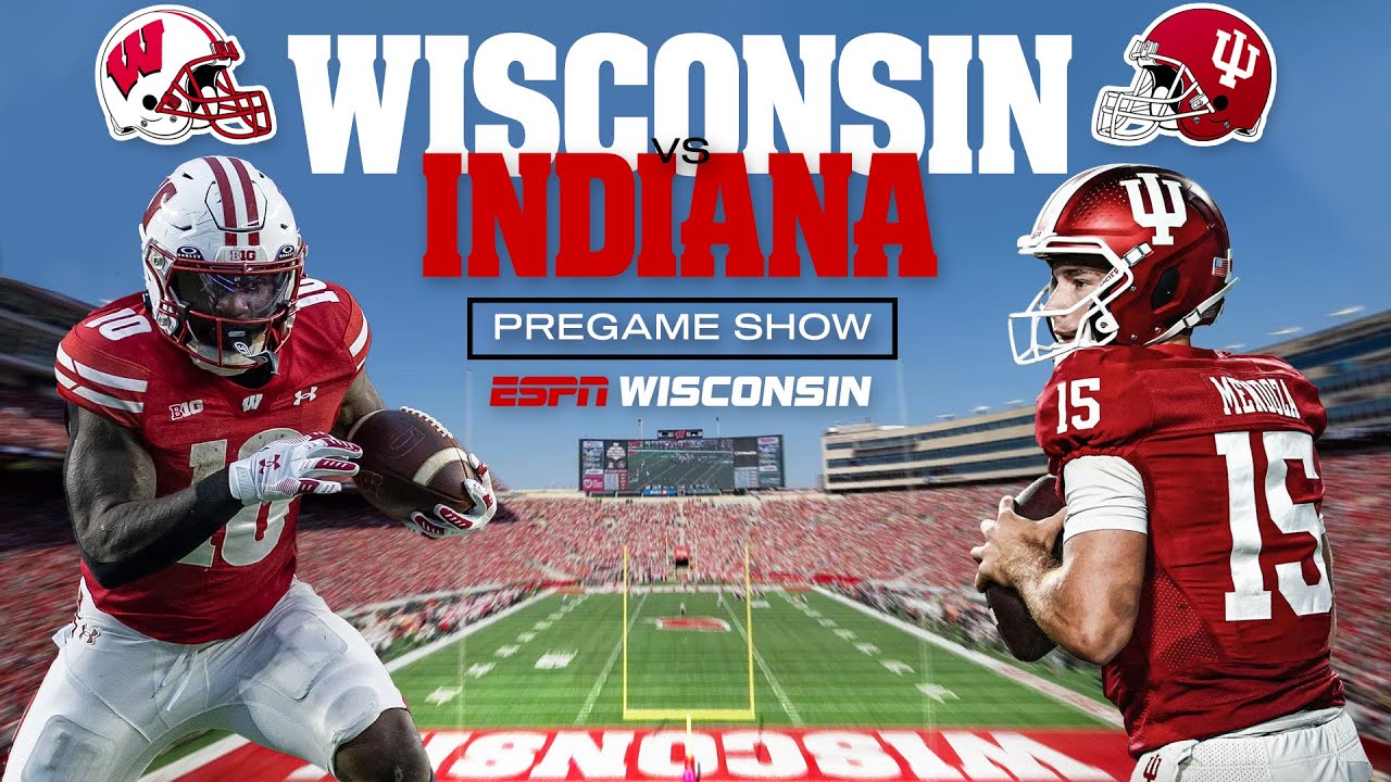 LIVE PREGAME: Wisconsin Badgers vs #2 Indiana | Pregame Show & Game Predictions