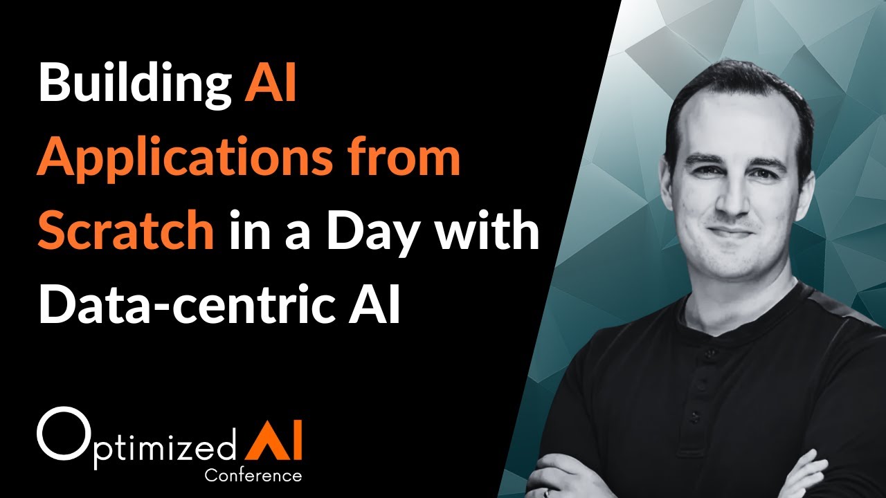 Building AI Applications from Scratch in a Day with Data-centric AI