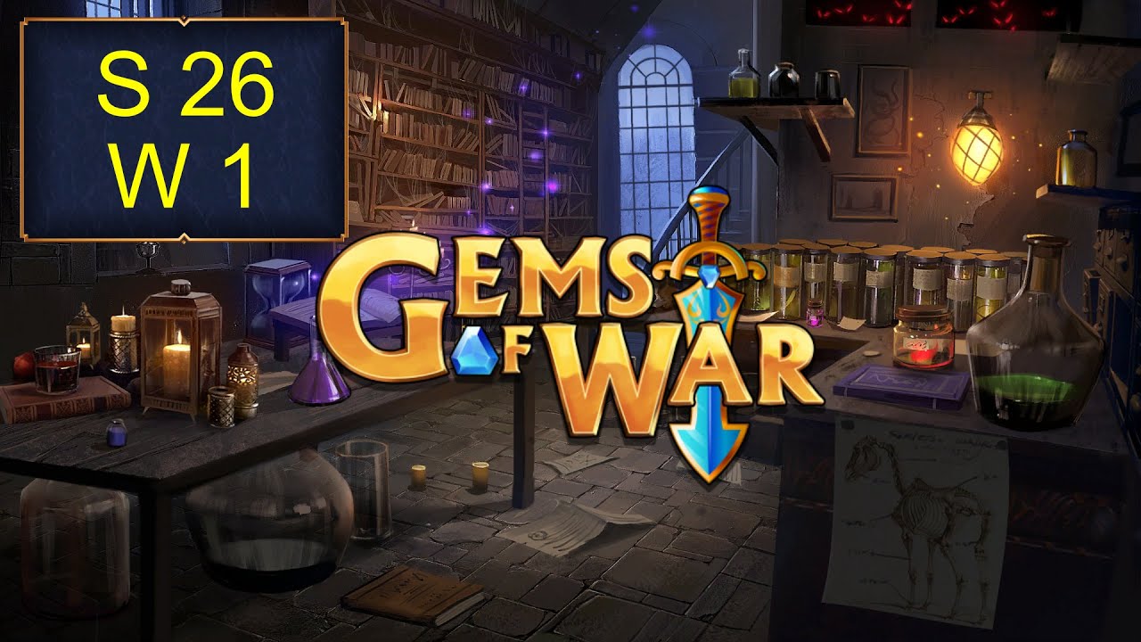 ⚔️ Gems of War, Campaign 26 Week 1 | Green Doooom and Forest of Thorns Underspire ⚔️