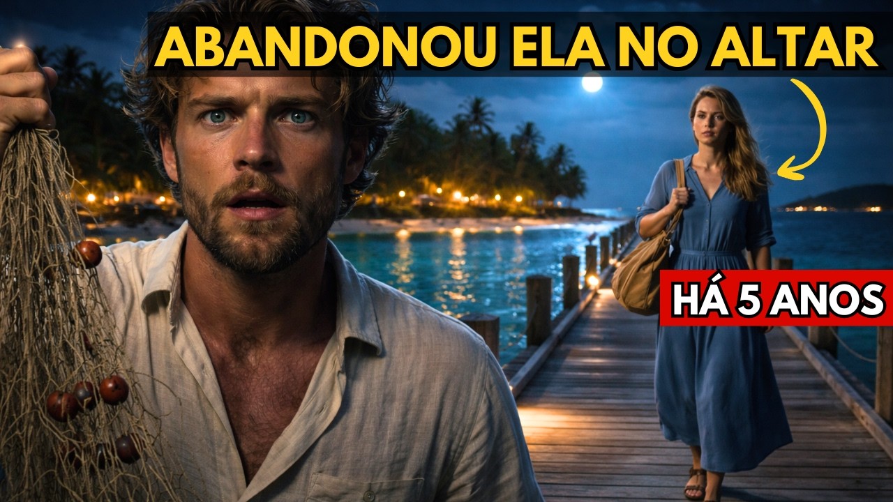 Milionário Largou TUDO e foi pra uma ILHA DESERTA   até Encontrar quem ele deixou NO ALTAR há 5 anos