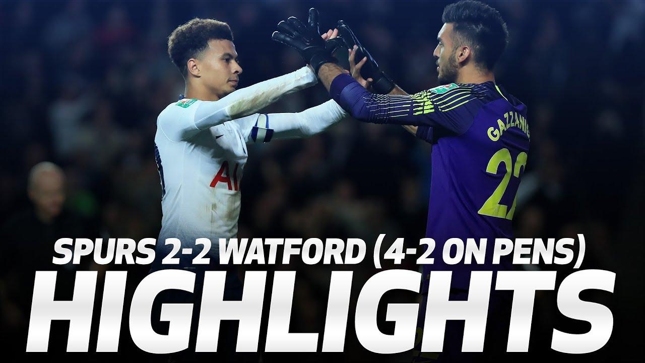HIGHLIGHTS | SPURS 2-2 WATFORD (4-2 ON PENS) | CARABAO CUP THIRD ROUND