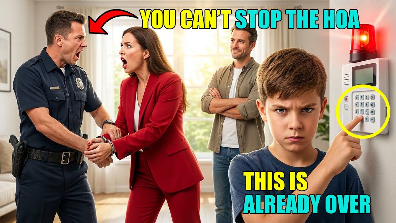 HOA Karen Climbed Through My Window — My Child Hit One Button That Changed Everything