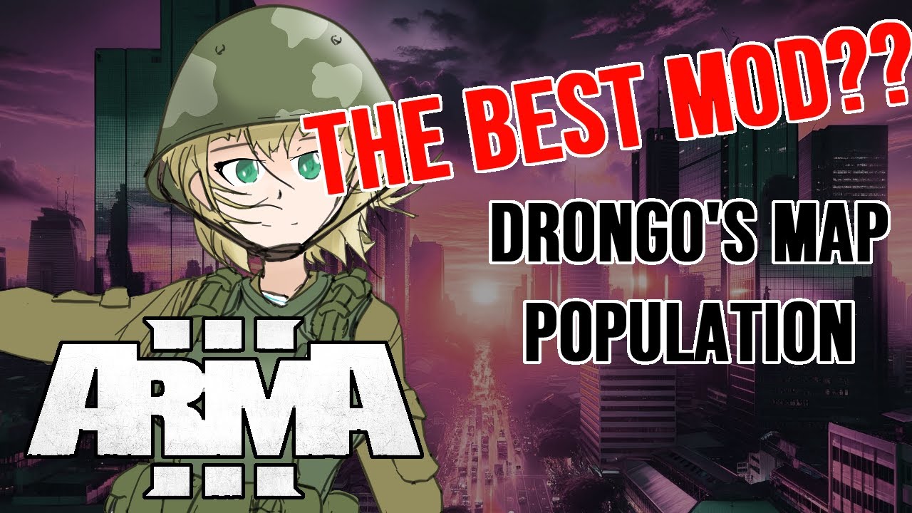 THE BEST Arma 3 Mission Generating Mod?! Drongo's Map Population Tutorial