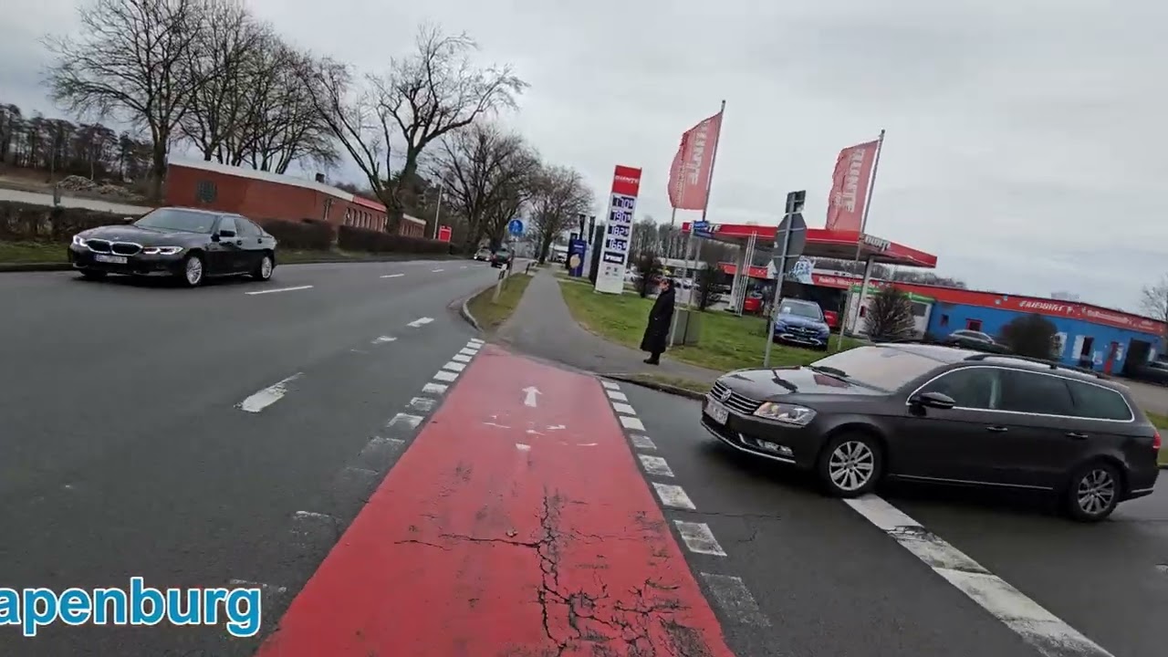 E-Scooter Tour 2025   Papenburg  nach Ihrhove - Gasthuus Uhlenhof - 4k60fps