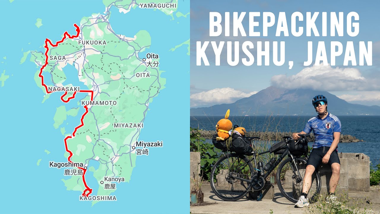 Cycling Kyushu, Japan | Fukuoka to Ibusuki | 2 weeks | 850kms